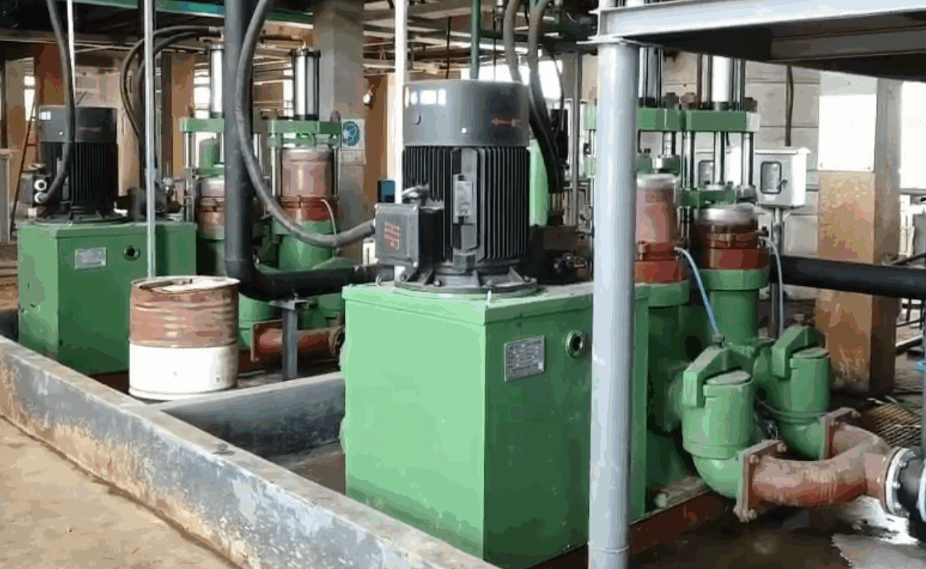 YBH400壓濾機(jī)節(jié)能入料泵在市政污水處理廠使用現(xiàn)場(chǎng)