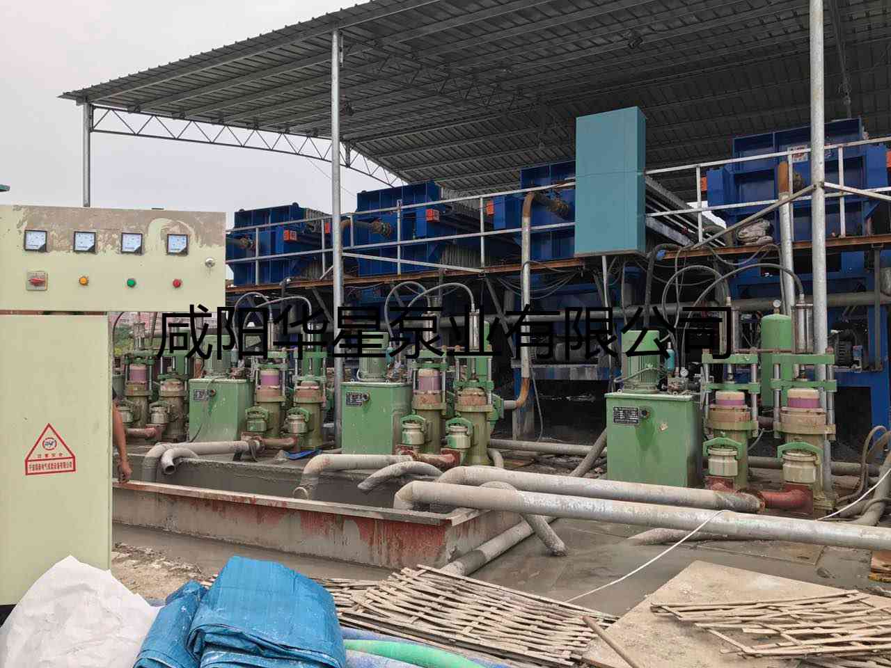 華星YBH300-40節(jié)能陶瓷柱塞泵打樁污泥使用現(xiàn)場--第二個(gè)現(xiàn)場-03